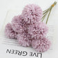 12pcs Artificial Dandelion Fake Flower Simulation Arrangement Desktop Decoration - White