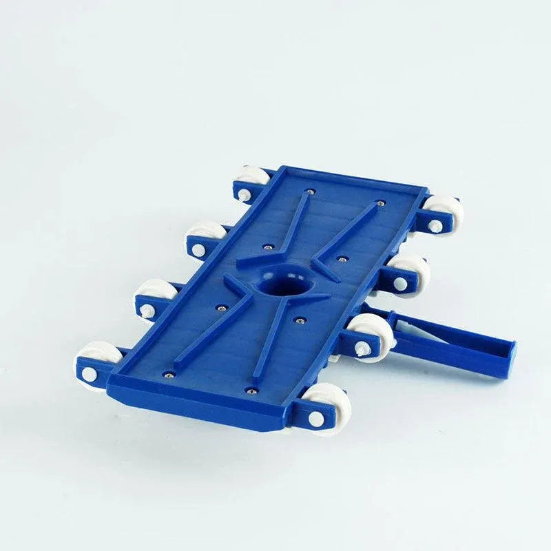Heavy Duty Flexible Pool Vacuum Head with Wheels for 38mm Hose