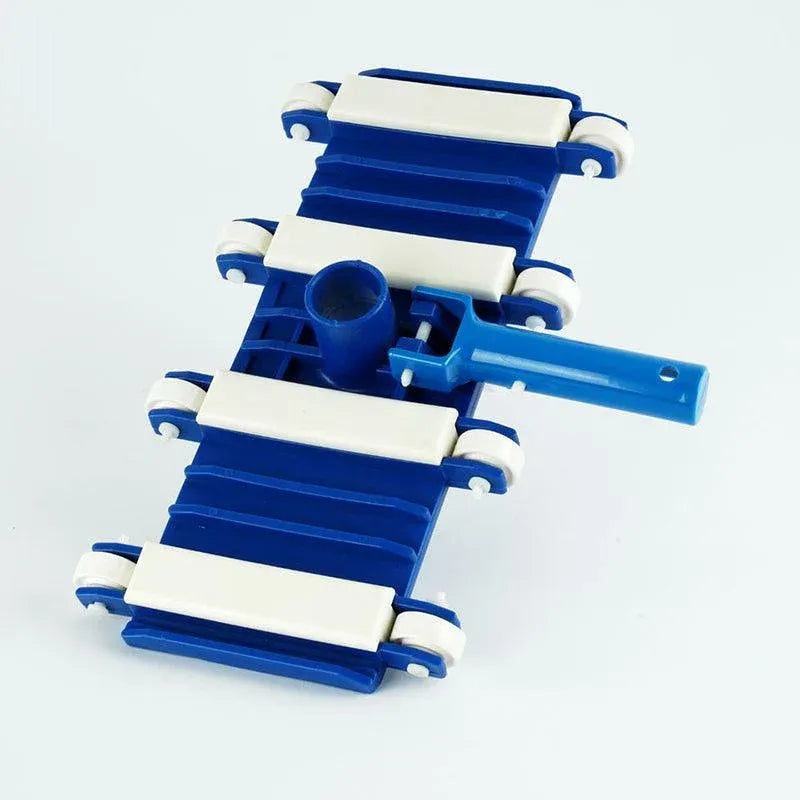 Heavy Duty Flexible Pool Vacuum Head with Wheels for 38mm Hose