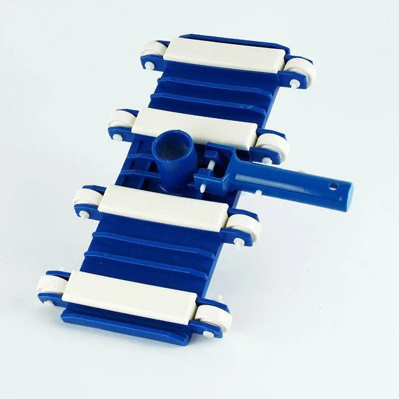 Heavy Duty Flexible Pool Vacuum Head with Wheels for 38mm Hose