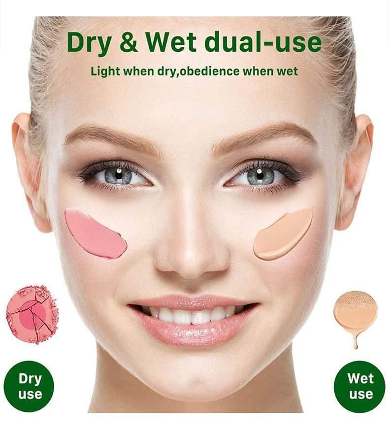 Air Cushion Puff Powder Foundation Makeup Cosmetic Sponge BB CC Cream Face - Green