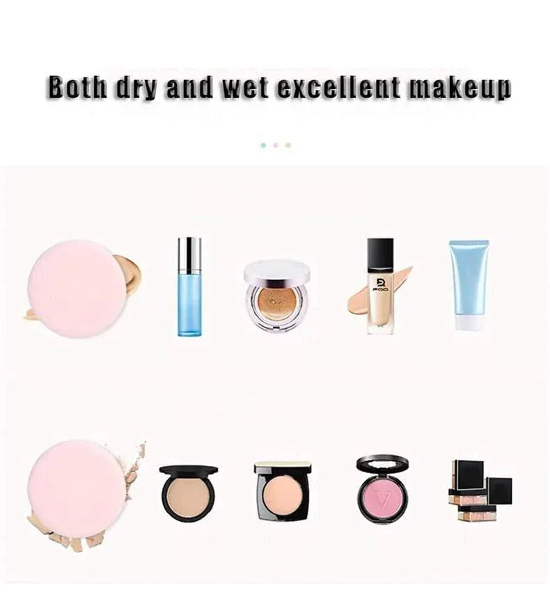 Air Cushion Puff Powder Foundation Makeup Cosmetic Sponge BB CC Cream Face - Green