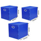 Large Capacity Waterproof Plastic Storage Box Foldable Moving Organizer Durable - 40x30x30cm