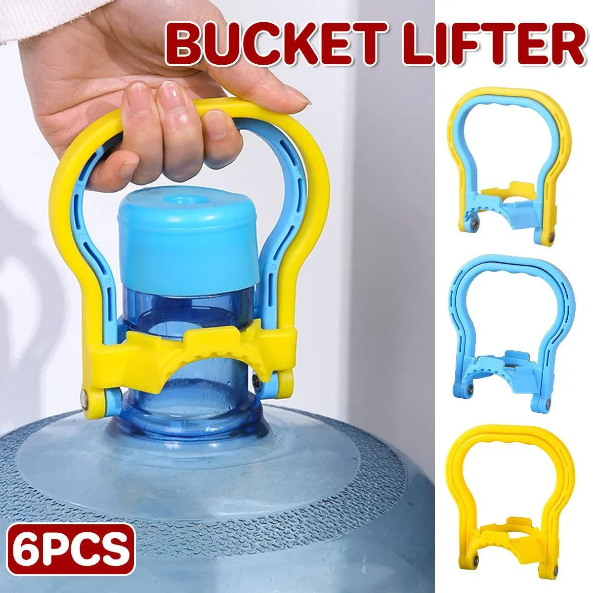 6 Pcs Water Lifter Bucket Lifter Water Dispenser for Easy Water Transfer Saving