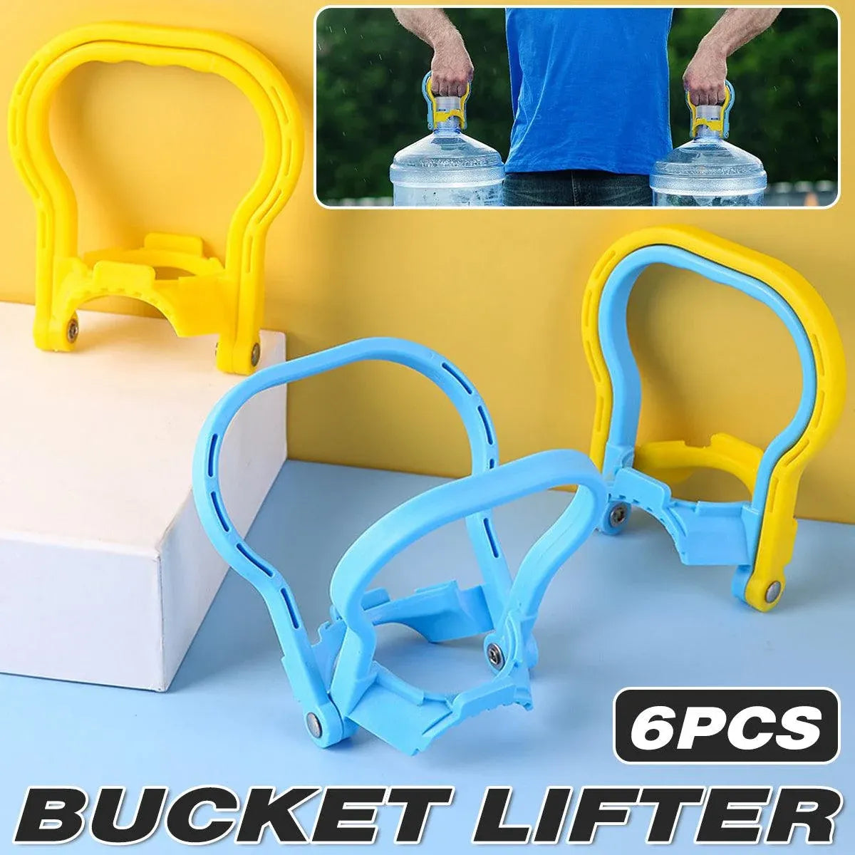 6 Pcs Water Lifter Bucket Lifter Water Dispenser for Easy Water Transfer Saving