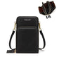 Women Crossbody Phone Purse Touch Screen Bag Rfid Blocking Wallet Shoulder Strap - Red