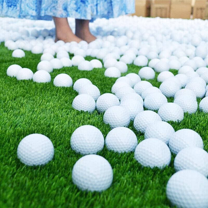 Indoor Outdoor Golf Training Foam Balls 12 Pack PU Soft Practice Accessories - Blue