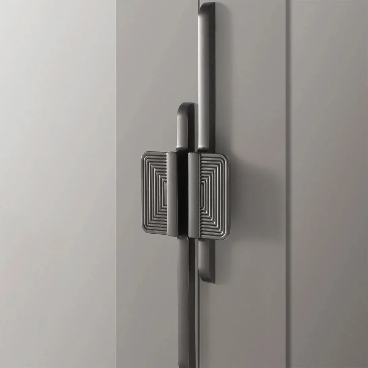 Modern Wardrobe Cabinet Handles Simple Door Pull Handles Home Furniture Hardware - Copper-S