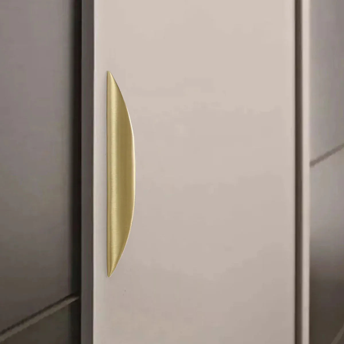 Chinese Cabinet Door Handle Pure Copper Pull Drawer Hand Handle Furniture - Handle Type