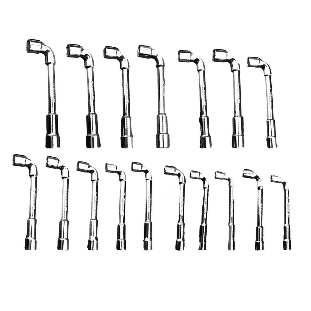 6-23mm L Shaped Socket Wrench Elbow Multi Size Hardware Repair Tool Set - 16mm