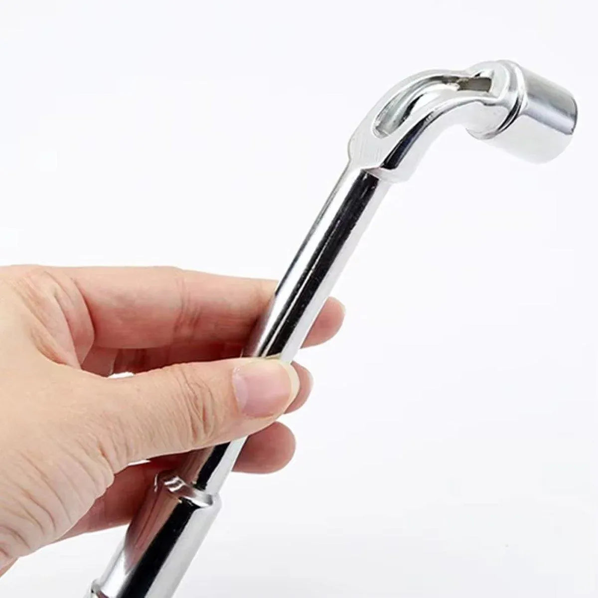 6-23mm L Shaped Socket Wrench Elbow Multi Size Hardware Repair Tool Set - 16mm