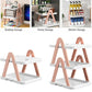 2/3 Tier Removable Shoe Rack Folding Storage Shelf Simple Space Saving Organizer - 2Tier-Blue