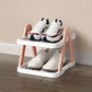 2/3 Tier Removable Shoe Rack Folding Storage Shelf Simple Space Saving Organizer - 2Tier-Blue