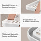 2/3 Tier Removable Shoe Rack Folding Storage Shelf Simple Space Saving Organizer - 3Tier-Pink