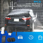 9PCS Car Cleaning Kit Microfiber Towel Wax Sponge Wheel Brush Gloves Set Use - Orange