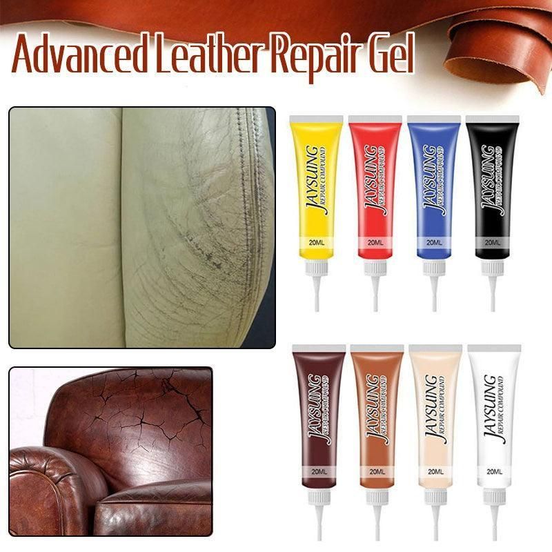 Dvanced Leather Repair Gel Kit with Filler Sofa Auto Interior Scratch