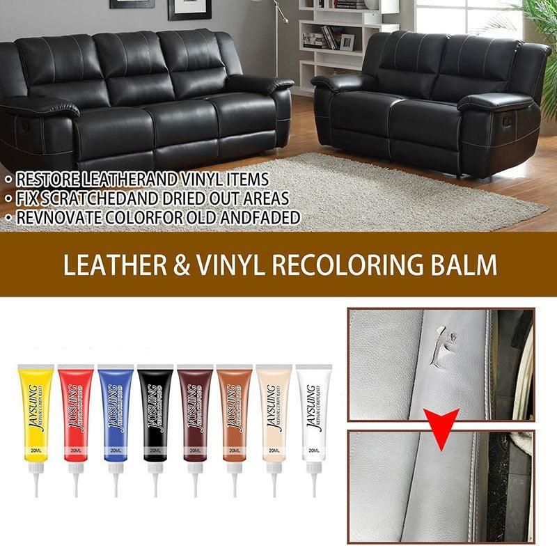 Dvanced Leather Repair Gel Kit Filler Sofa Auto Interior Scratch Restoration Blue