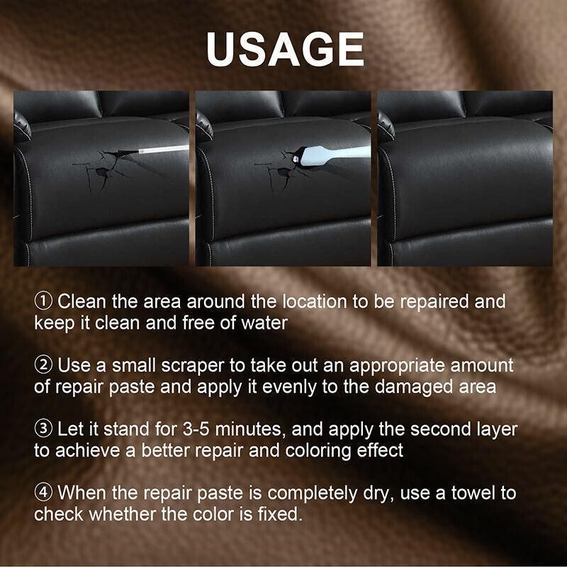 Sofa Auto Interior Scratch Restoration Blue Repairgel 278055 Dvanced Leather Repair Gel