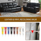 dvanced Leather Repair Gel Kit Filler for Sofa Auto Interior and Scratch Restoration - Walnut