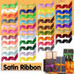 10mm Width Satin Hair Ribbon Wedding Party Decoration Gift Banquet 3m - Dark Grey