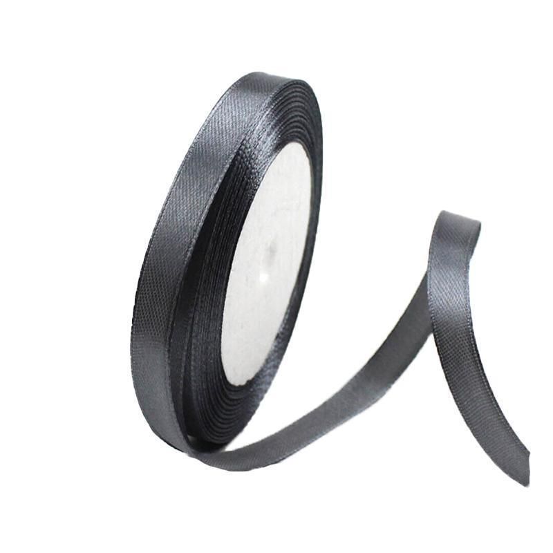 10mm Width Satin Hair Ribbon Wedding Party Decoration Gift Banquet 5m - Light Blonde