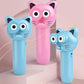 Interactive Rope Launcher Cat Toy for Play and Exercise Pet Teaser Toy for Cats - Pink