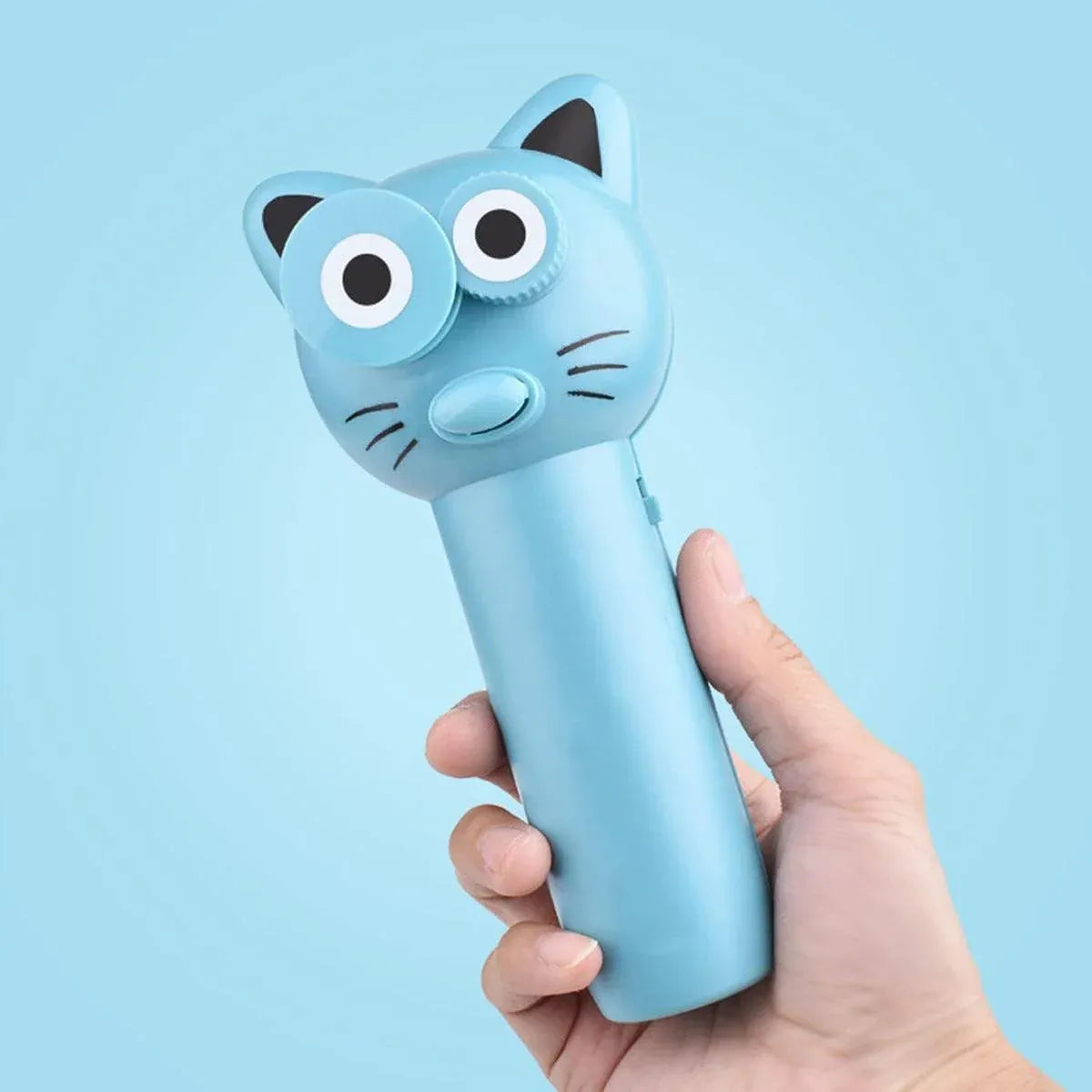 Interactive Rope Launcher Cat Toy for Play and Exercise Pet Teaser Toy for Cats - Pink