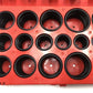 419 Pcs Rubber O Ring Kit Metric Grommet Seal Plumbing Garage O-Ring Assortment
