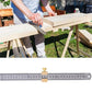 1/2 Pack Double-Sided Stainless Steel Precision Ruler (10cm, 15cm, 20cm) - 15cm *1 PCS