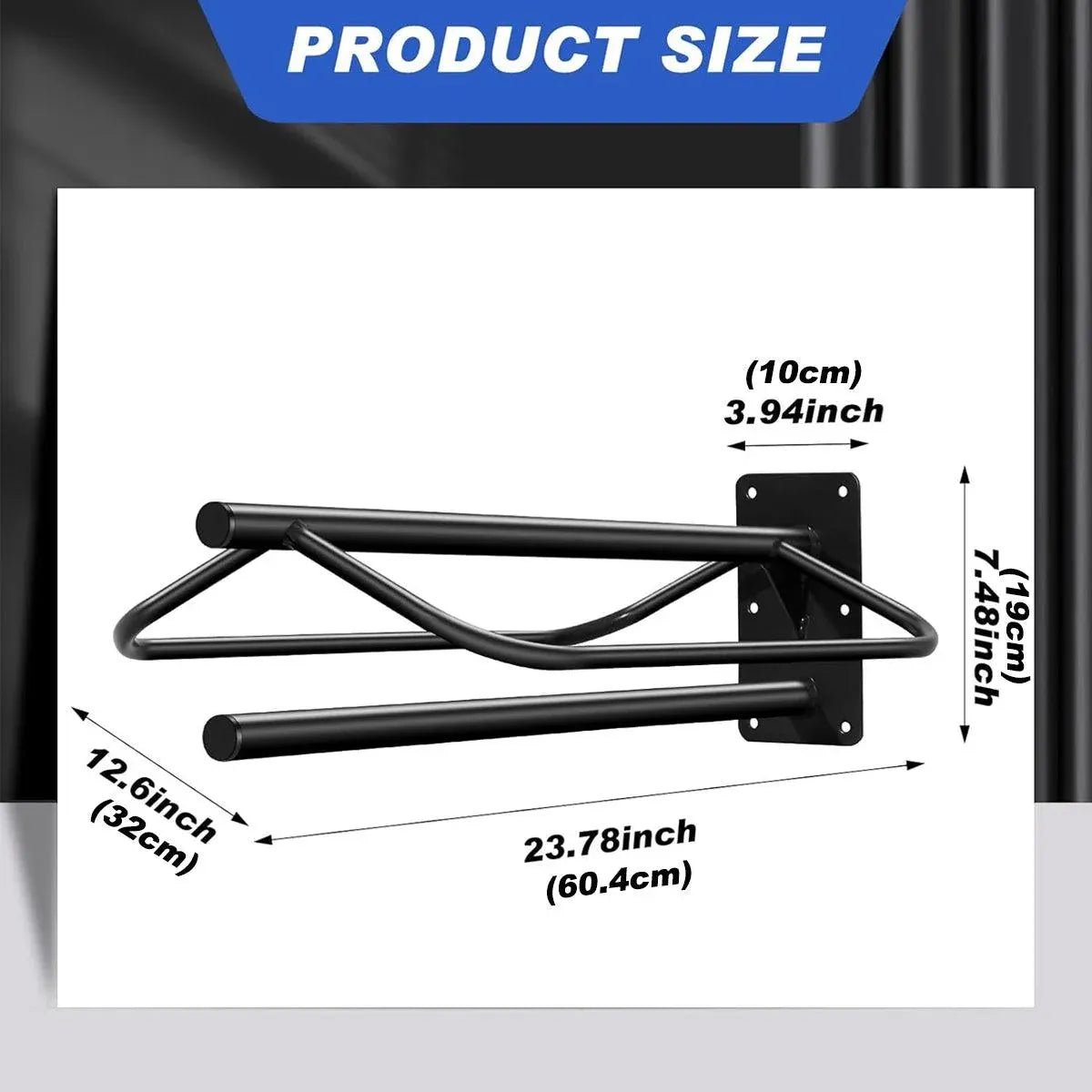 Wall Mounted Saddle Rack Hanging Harness Saddle Holder Equestrian Storage Stand