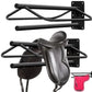 Wall Mounted Saddle Rack Hanging Harness Saddle Holder Equestrian Storage Stand