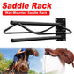 Wall Mounted Saddle Rack Hanging Harness Saddle Holder Equestrian Storage Stand
