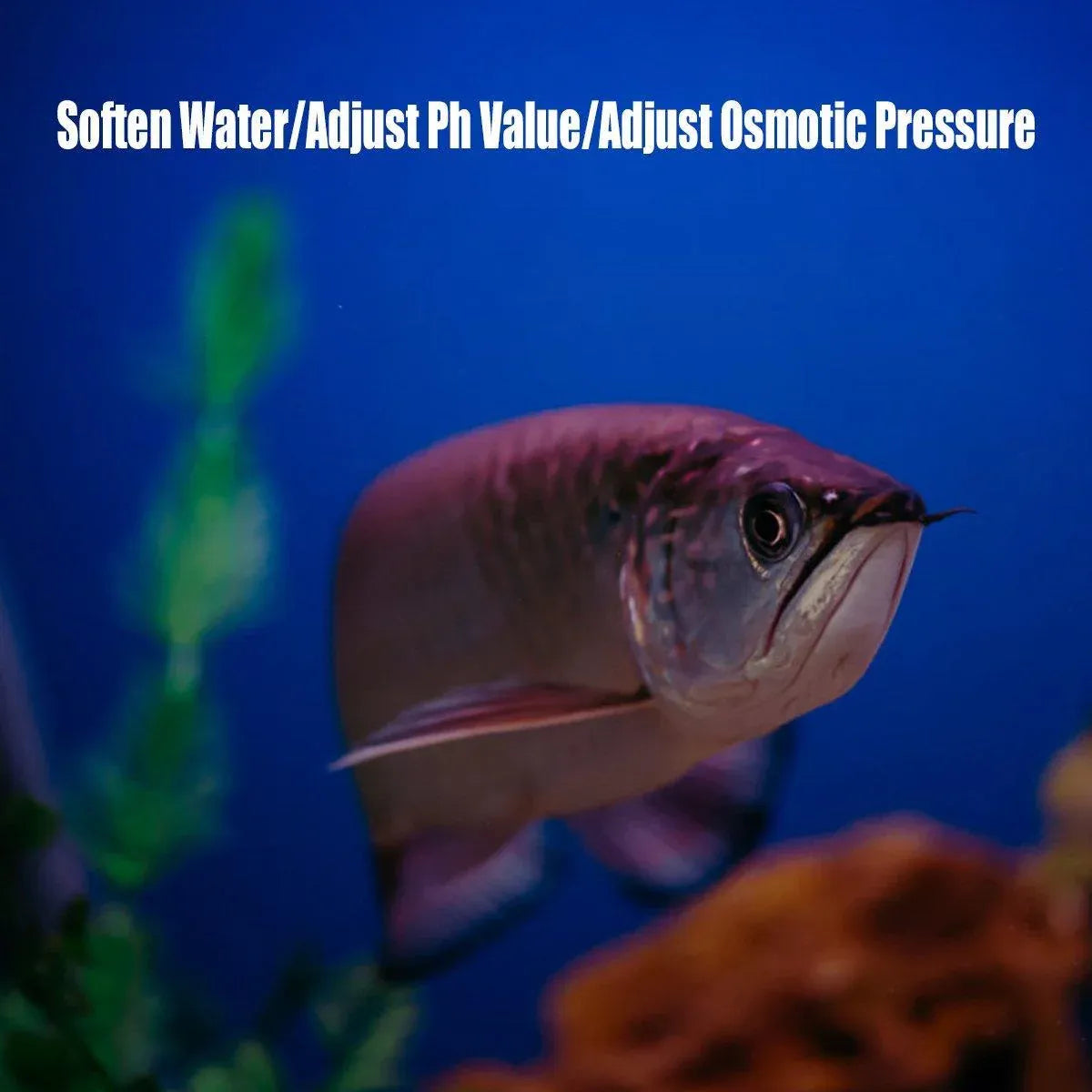 Aquarium Sea Salt Water Treatment Universal Powder For Fish Tank Purification - White