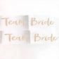 Bridal Party Sash Rose Gold Bride Bridesmaid Maid Honour Mother Hens Night Wear - Bride To Be