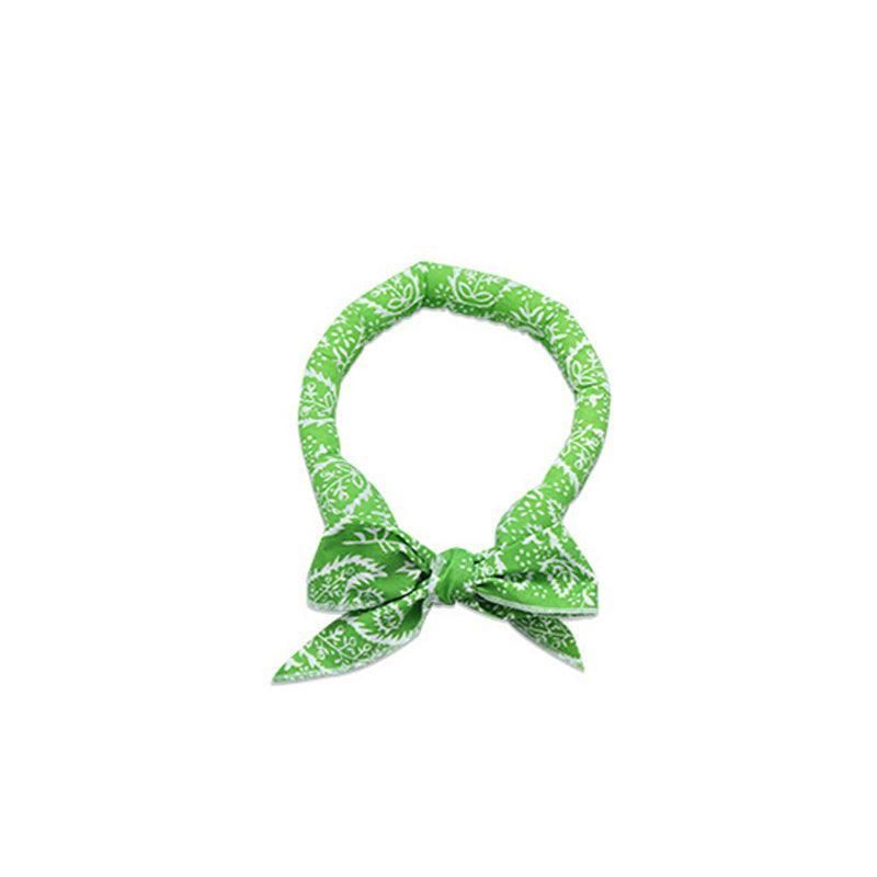 Bandana Headband Cooler Scarf Neck Ice Scarf Wrap Deluxe Outdoor Sport Cooling - Green