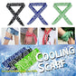 Bandana Headband Cooler Scarf Neck Ice Scarf Wrap Deluxe Outdoor Sport Cooling - Green