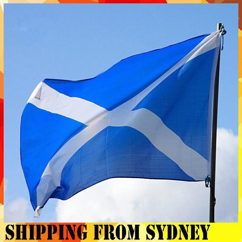 Large Scotland Scottish Flag Saltire Heavy Duty Outdoor 90 X 150 CM - 3ft x 5ft
