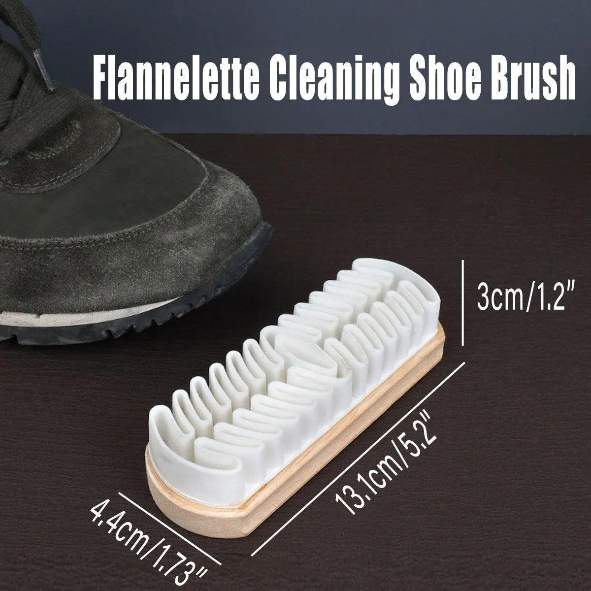 Suede Shoe Brush Rubber Eraser Cleaner for Soft Wool and Suede Shoes Fur Brush