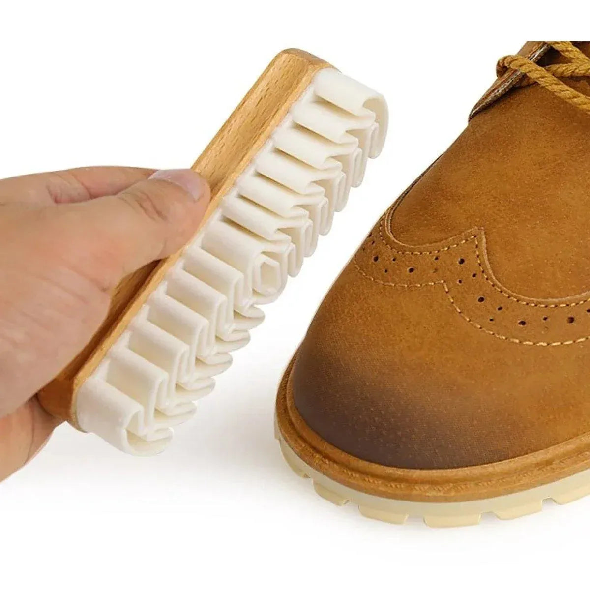 Suede Shoe Brush Rubber Eraser Cleaner for Soft Wool and Suede Shoes Fur Brush