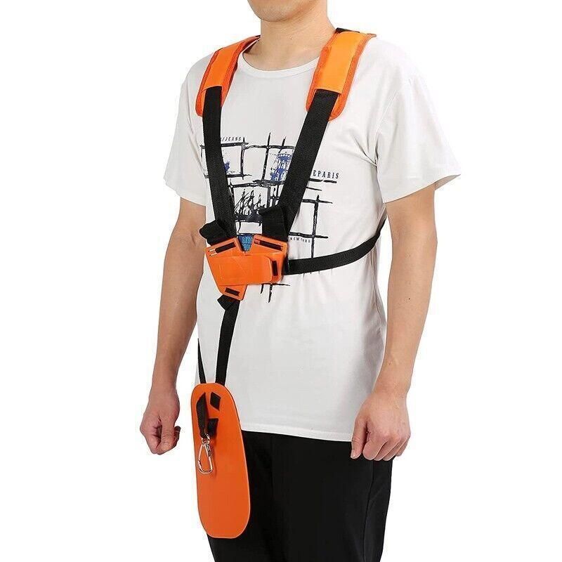Universal Double Shoulder Harness Strap for Brush Cutter and Whipper Snipper