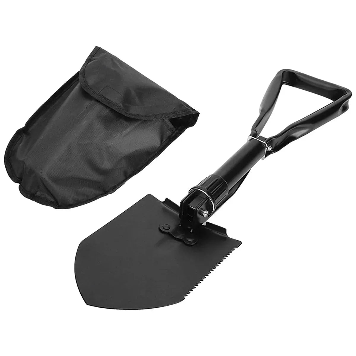 Folding Survival Shovel Outdoor Camping Emergency Tool For Hiking Fishing Rescue Gear