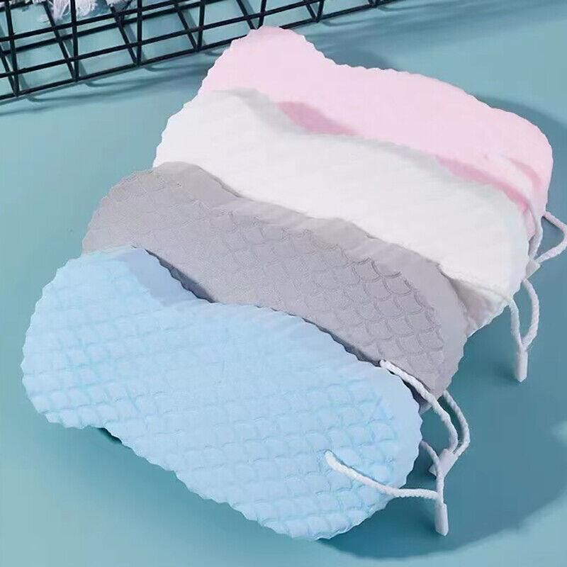 Exfoliating Shower Body Sponge Ultra Soft Bath Scrubber for Gentle Daily Use - Pink