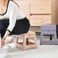 Portable Adjustable Folding Plastic Stool Retractable Outdoor Fishing Chair - Purple