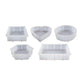 New Large Crystal Epoxy Resin Mould Geometry Cube Specimen Love Heart Round Mould - Rectangle