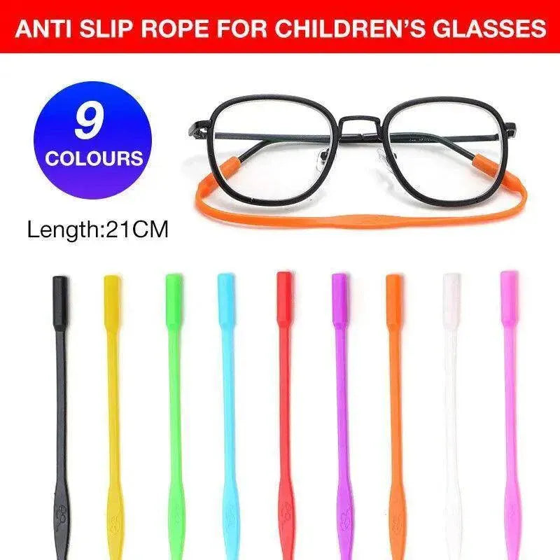 Silicone Reading Glasses Band Cord 21cm for Eyewear Stability - Clear