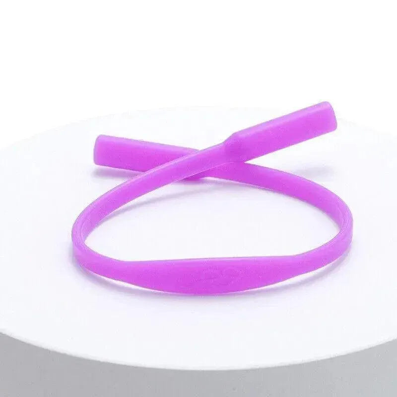 Silicone Reading Glasses Band Cord 21cm for Eyewear Stability - Clear