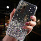 For Samsung Galaxy S20 Fe S21 Ultra S20 Shockproof Bling Glitter Soft Case Purple - For Samsung Note20Ultra