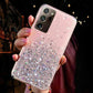 For Samsung Galaxy S20 Fe S21 Ultra S20 Shockproof Bling Glitter Soft Case Purple - For Samsung Note20Ultra