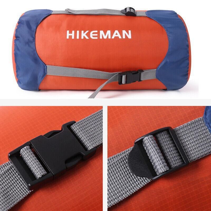 M Size Waterproof Compression Stuff Sack Outdoor Camping Storage Bag Sleeping Bag Cover - Orange