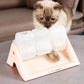 Cat Puzzle Feeder Toy Turntable Leaky Food Dispenser for Snacks Freeze Treats